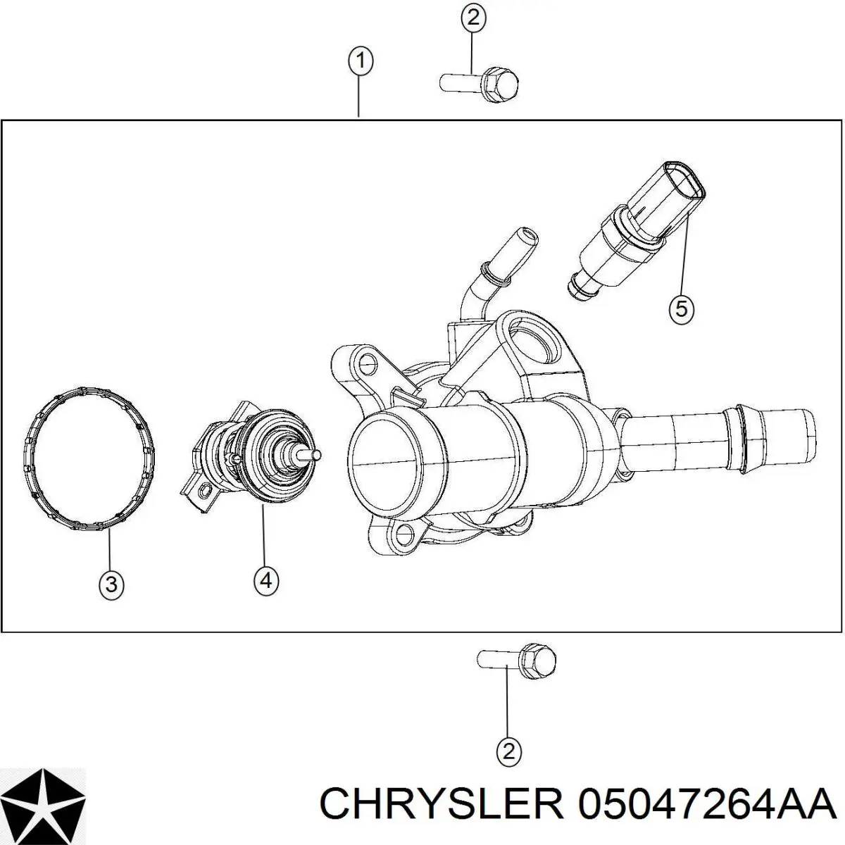 K05047264AA Fiat/Alfa/Lancia 