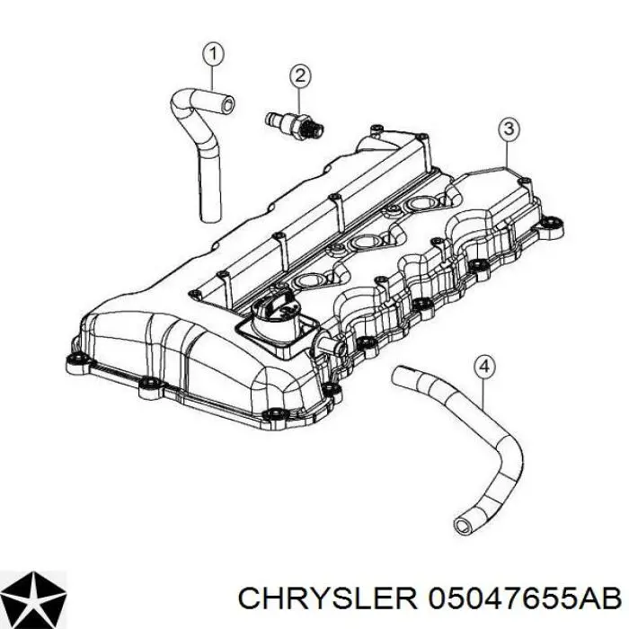  Chrysler 05047655AB цена, от 3.88 USD