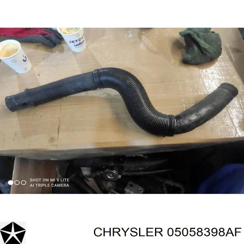 Шланг радиатора, нижний Chrysler 05058398AF цена, от 8.87 USD