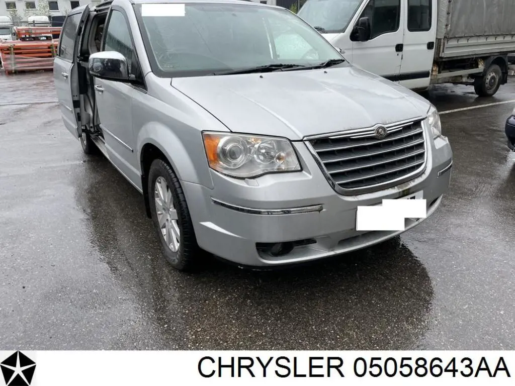 Решетка вентиляции салона задняя 5058643AA Chrysler
