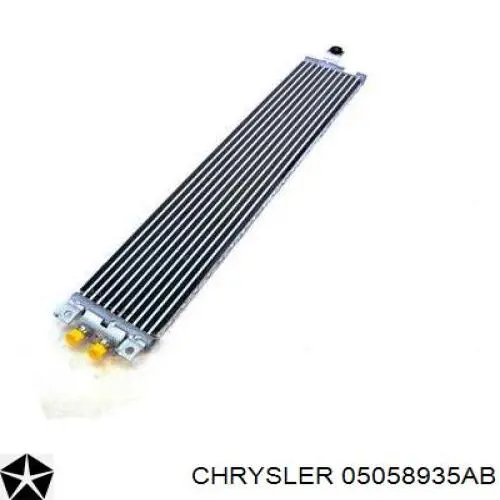05058935AB Chrysler радиатор охлаждения, акпп/кпп
