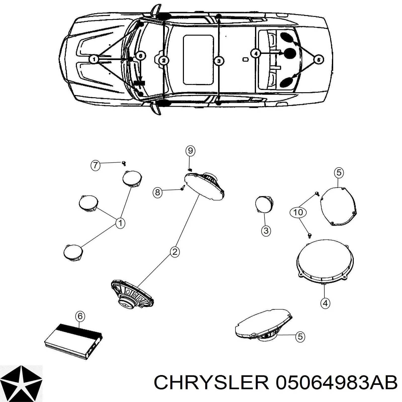  K05064983AB Fiat/Alfa/Lancia