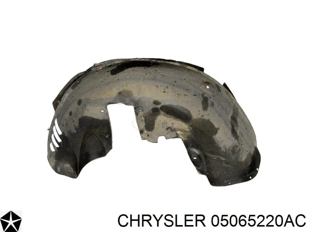 Подкрылок заднего крыла, правый Chrysler 05065220AC