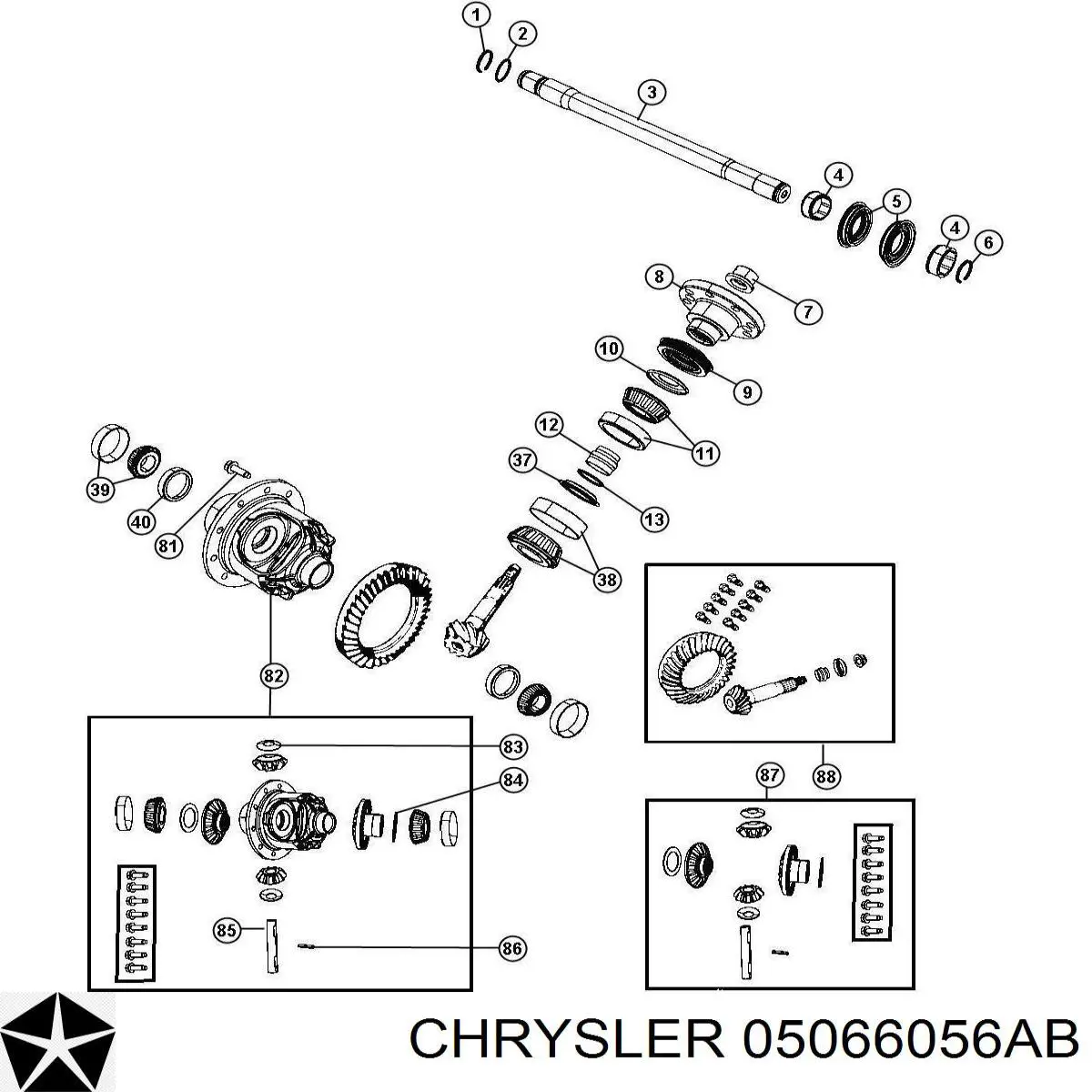 05066056AB Chrysler 