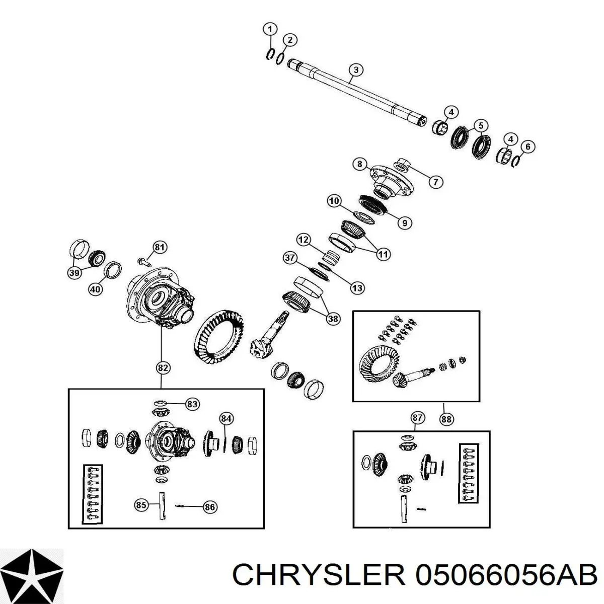 Купить 05066056AB Chrysler 