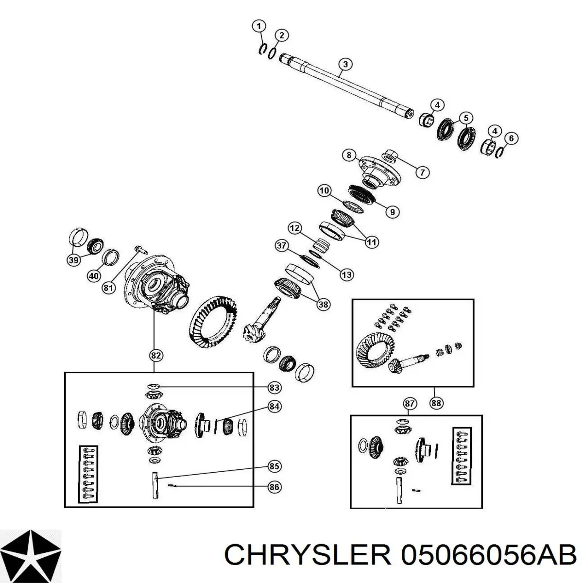 05066056AB Chrysler 