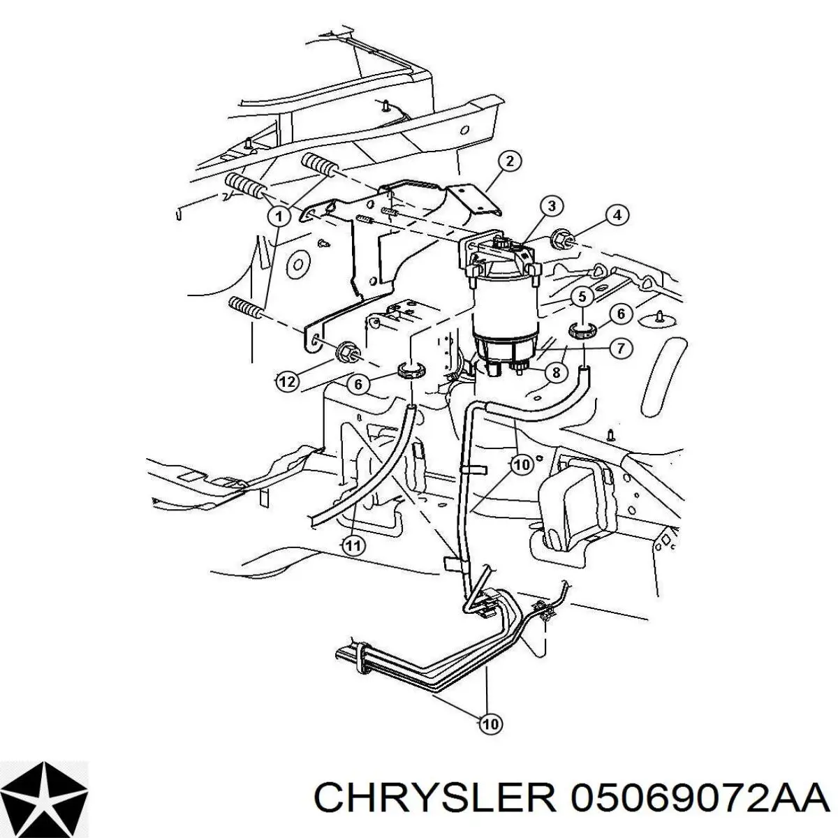 K05069072AA Fiat/Alfa/Lancia 