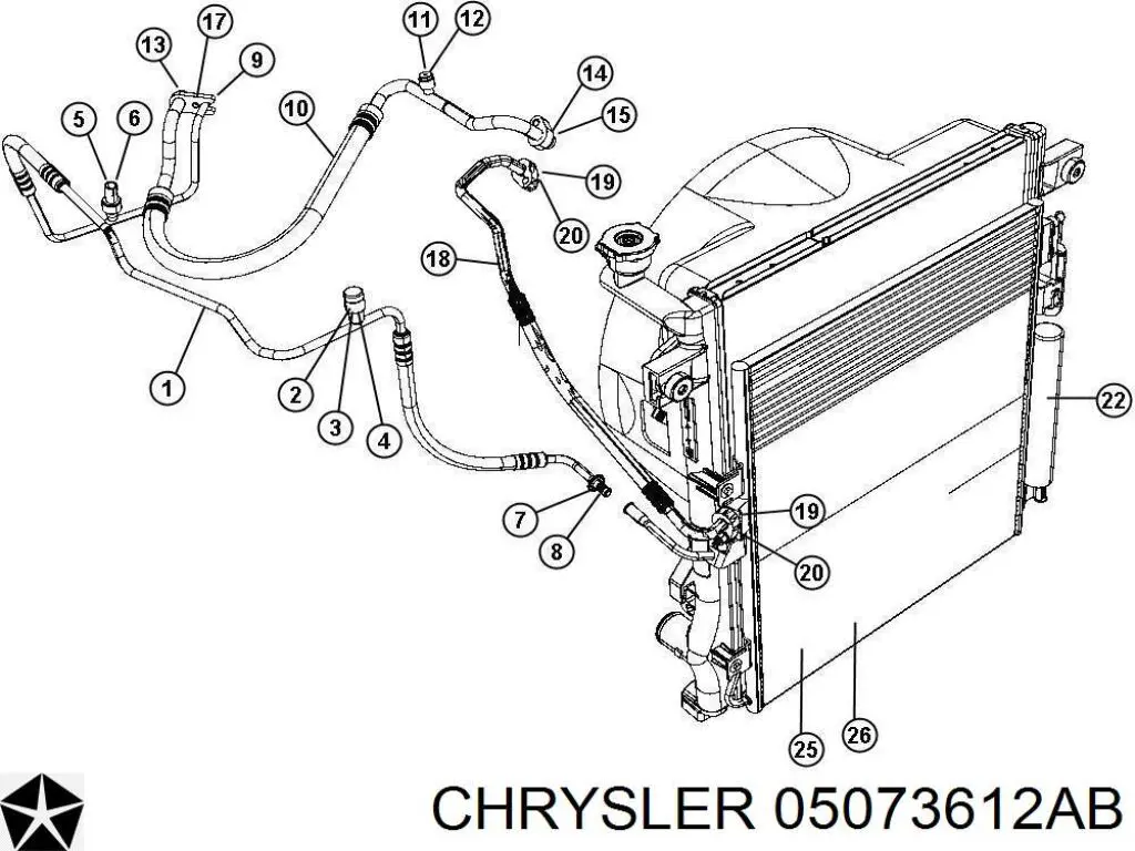  05073612AB Chrysler