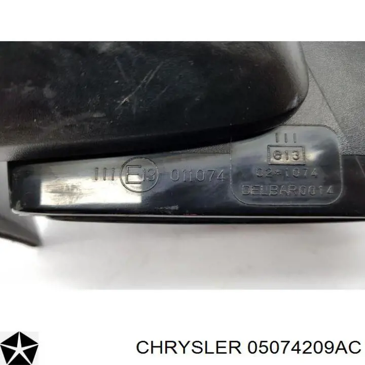 Зеркало заднего вида, левое Chrysler 5074209AB цена, от 50.68 USD