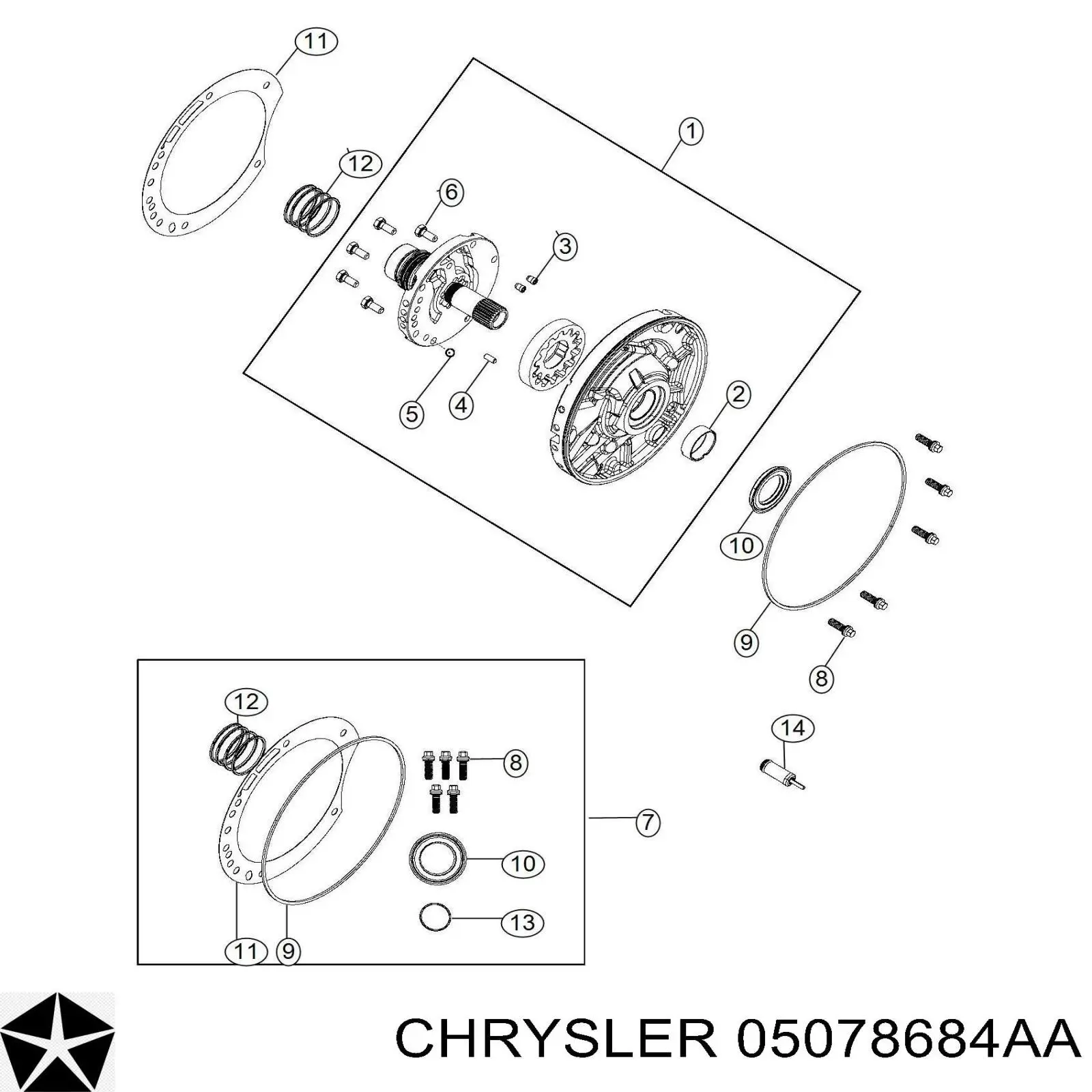  K05078684AA Fiat/Alfa/Lancia