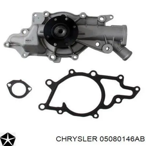 Термостат в корпусе Chrysler 05080146AB цена, от 33.21 USD