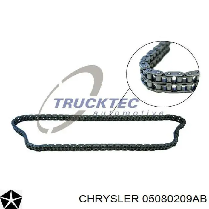 Купить 5080209AB Chrysler Цепь ГРМ, распредвала