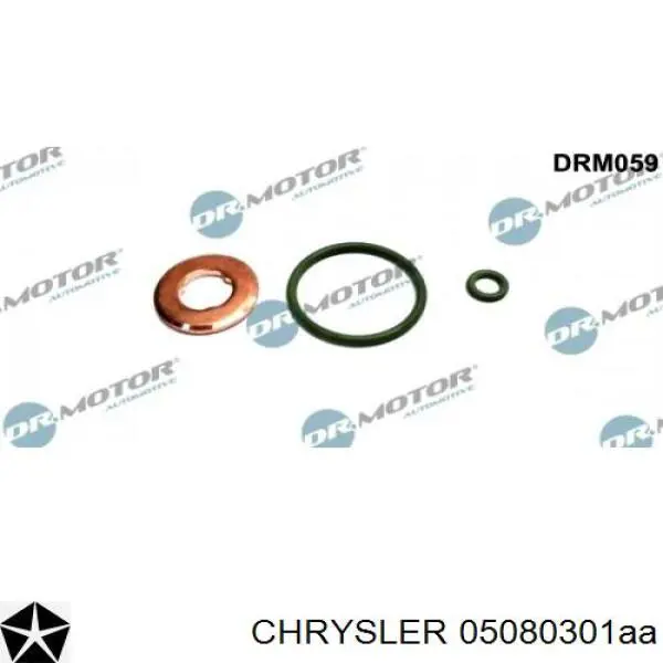 Кольцо (шайба) форсунки инжектора посадочное CHRYSLER 05080301AA