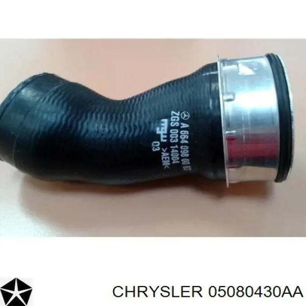 Купить 05080430AA Chrysler Патрубок интеркулера