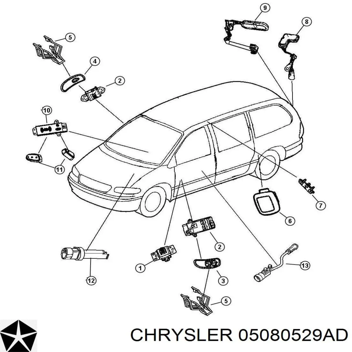 05080529AD Chrysler 