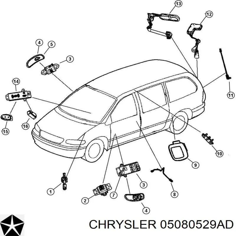 5080529AD Chrysler 