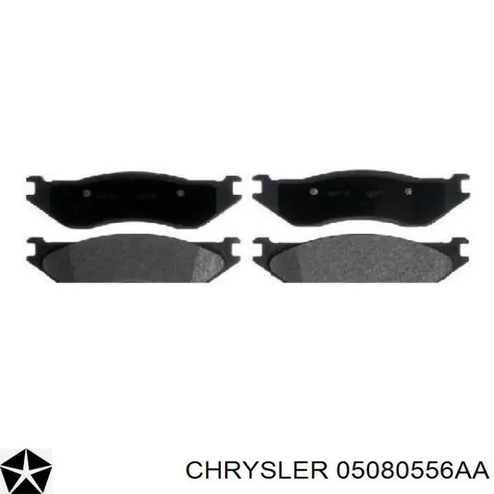05080556AA Chrysler Колодки передние