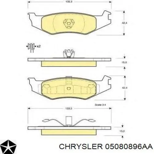 Купить CMX658 Friction Master Колодки тормозные задние, дисковые