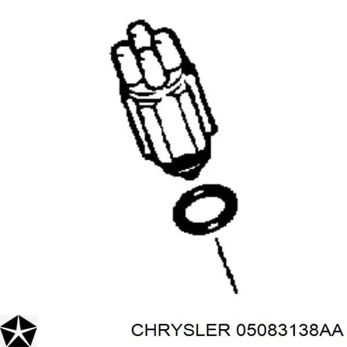 K05083138AA FIAT Sensor de caja de transferencia, tracción total original y equivalente