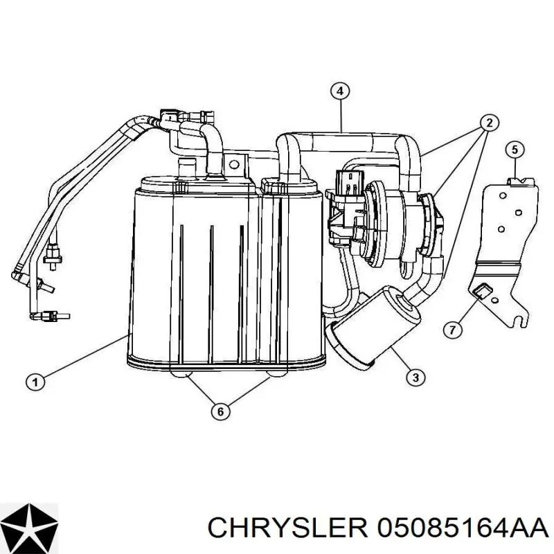  Chrysler 05085164AA цена, от 0.02 USD