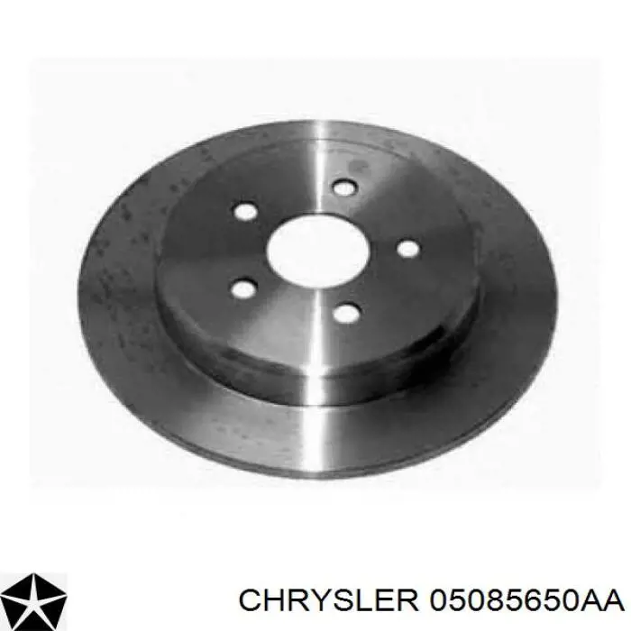 05085650AA Chrysler диск тормозной задний