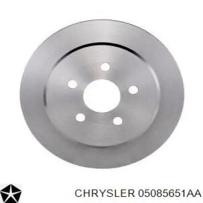 Тормозные диски 05085651AA Chrysler