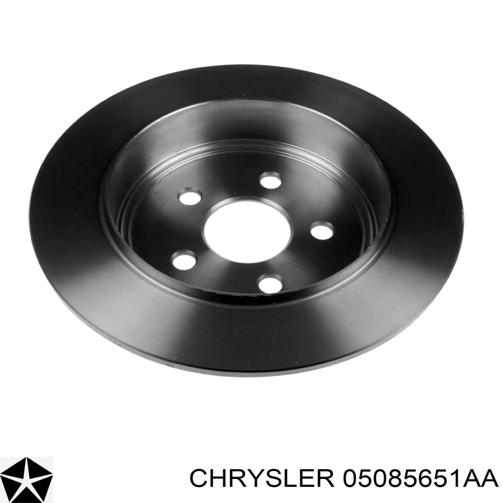 05085651AA Chrysler диск тормозной задний