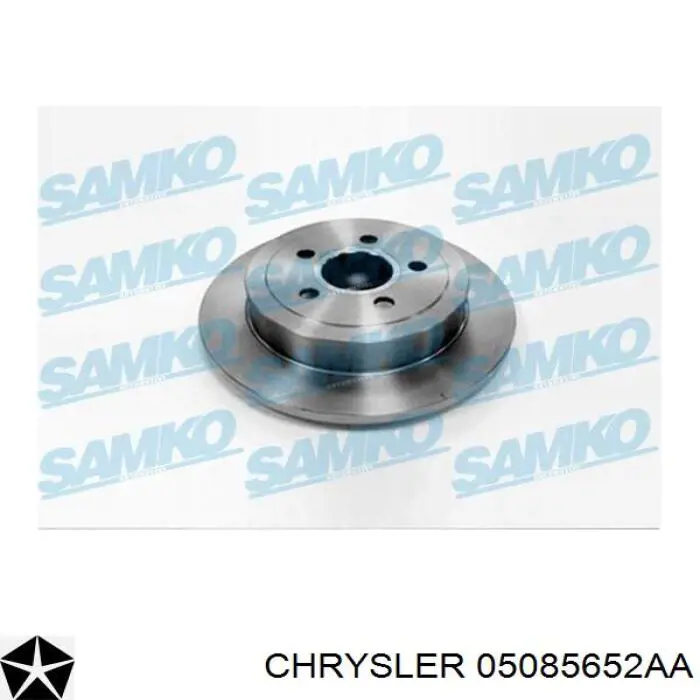 Купить 05085652AA Chrysler Диск тормозной задний