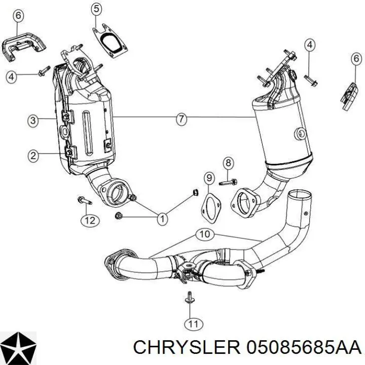  Chrysler 05085685AA цена, от 8.12 USD