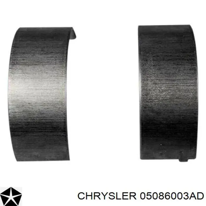 05086003AD Chrysler вкладыши коленвала шатунные, комплект, стандарт (std)