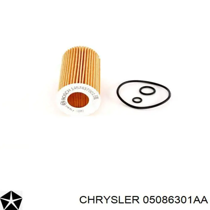 Купить 05086301AA Chrysler Фильтр центробежный очистки масла