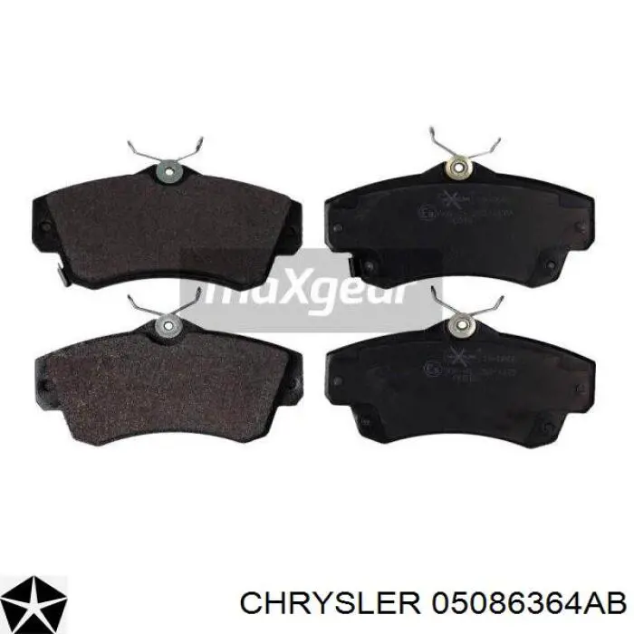 Колодки Chrysler 05086364AB цена, от 28.17 USD