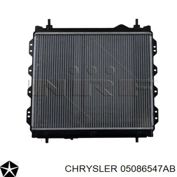 Радиатор 05086547AB Chrysler