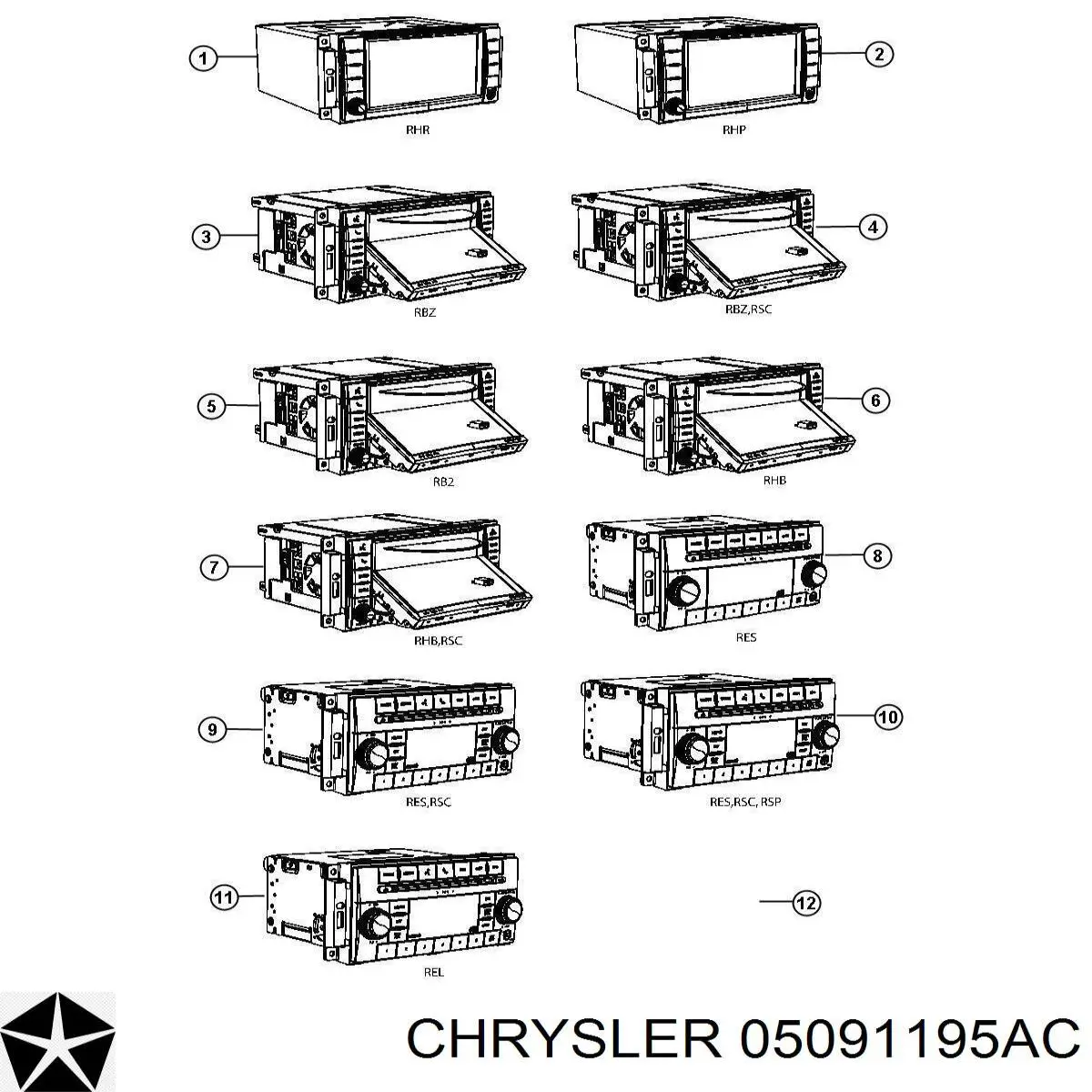  05091195AC Chrysler