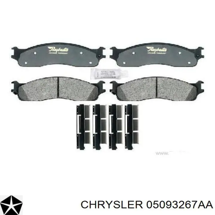 Передние тормозные колодки MX965 Wagner
