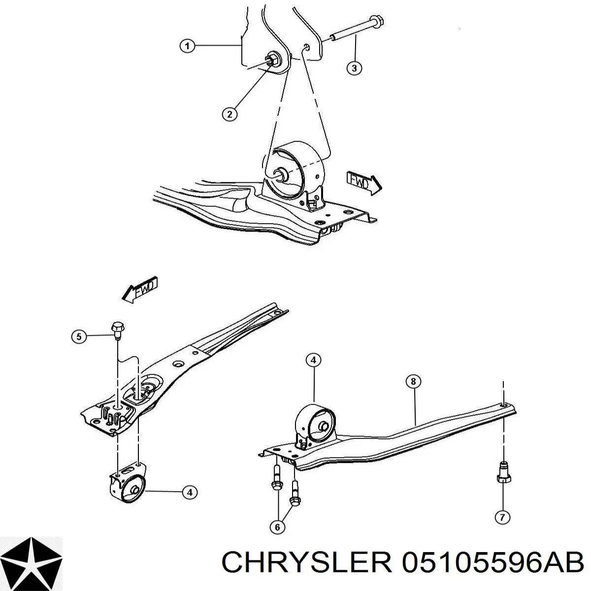  K05105596AB Fiat/Alfa/Lancia