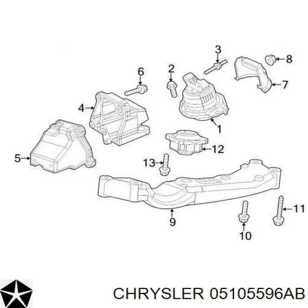 Купить 05105596AB Chrysler 