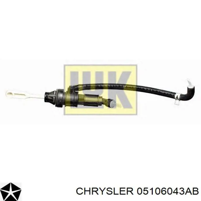 Купить 05106043AB Chrysler Главный цилиндр сцепления