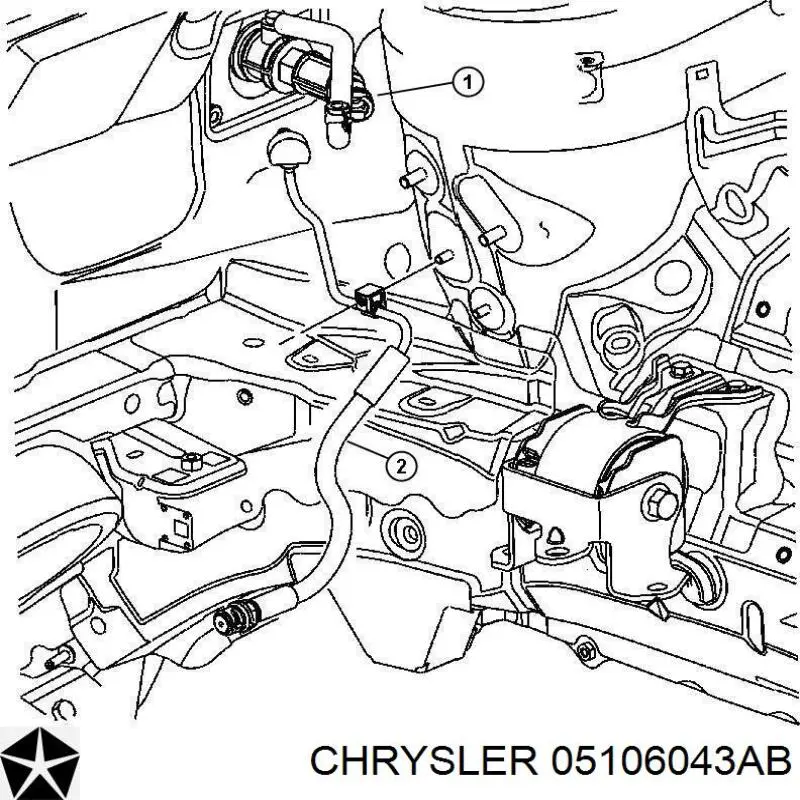ГЦС Chrysler 05106043AB цена, от 41.79 USD