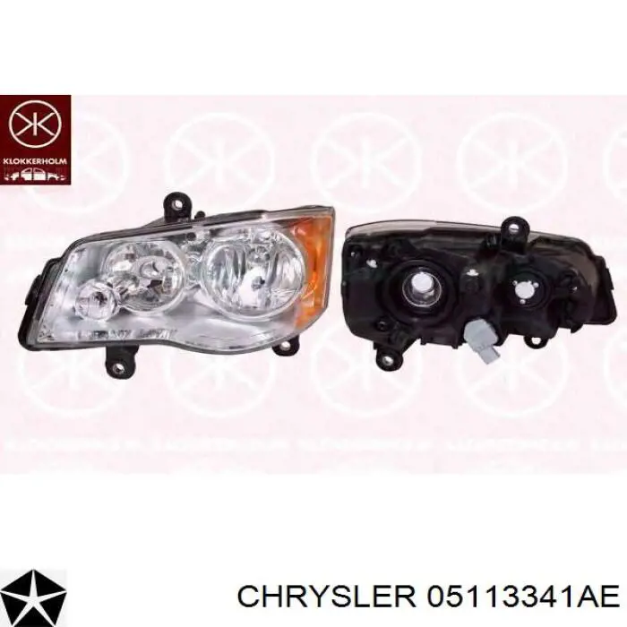 Фара левая 05113341AG Chrysler