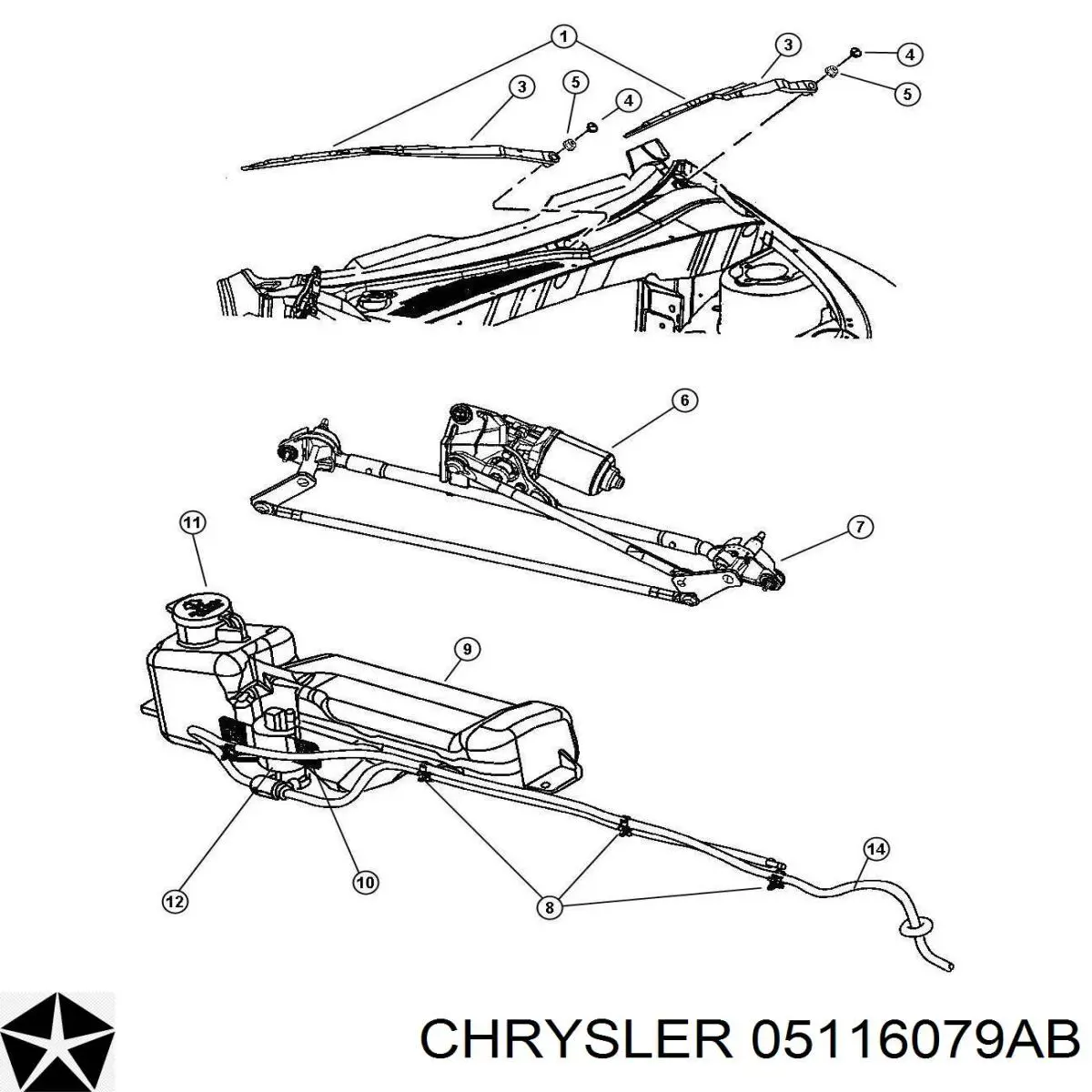 05116079AB Chrysler 