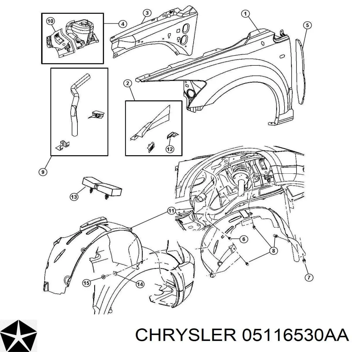 05116530AA Chrysler 