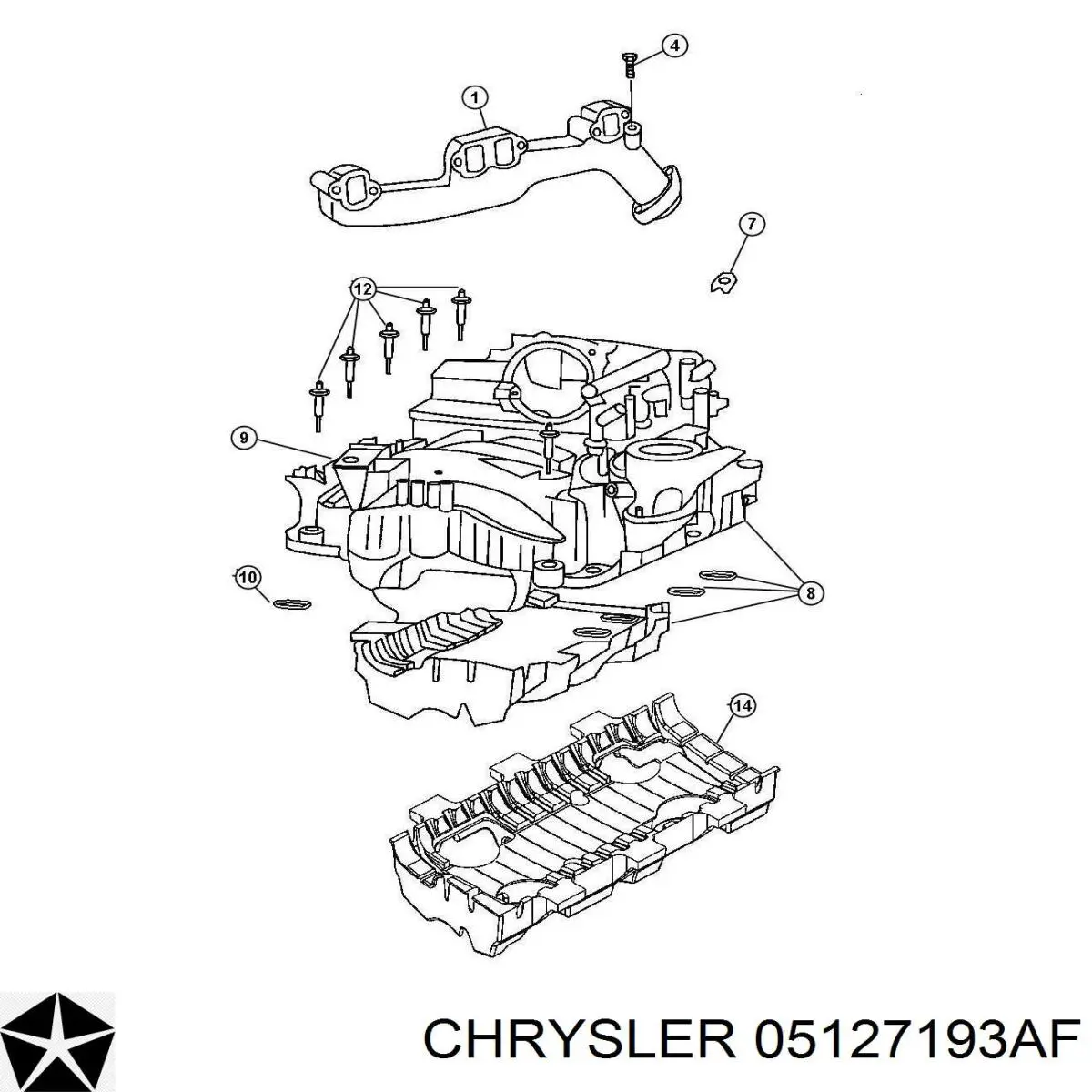 K53022186AA Fiat/Alfa/Lancia 