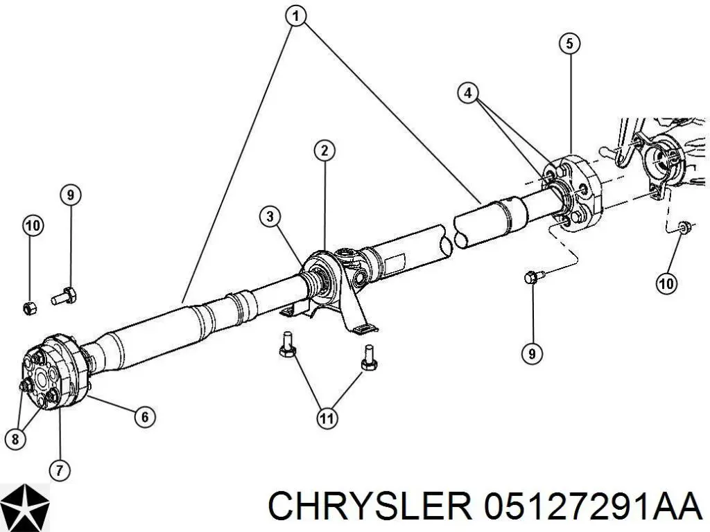  05127291AA Chrysler