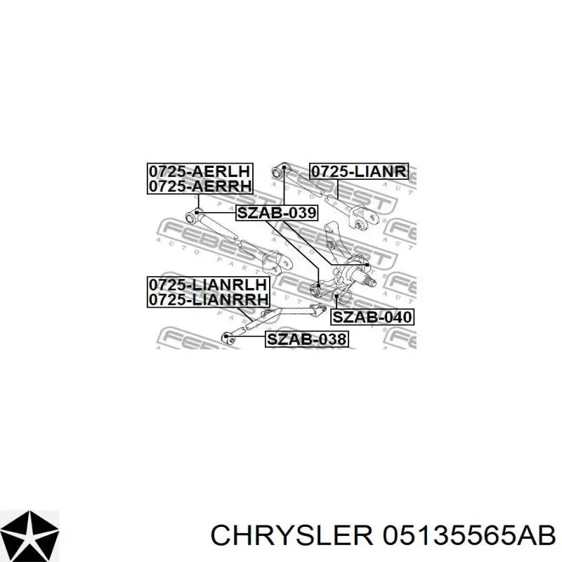 05135565AB Chrysler 