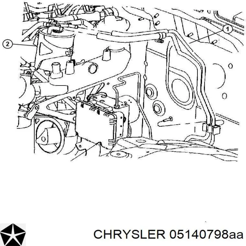 5140798AA Chrysler 