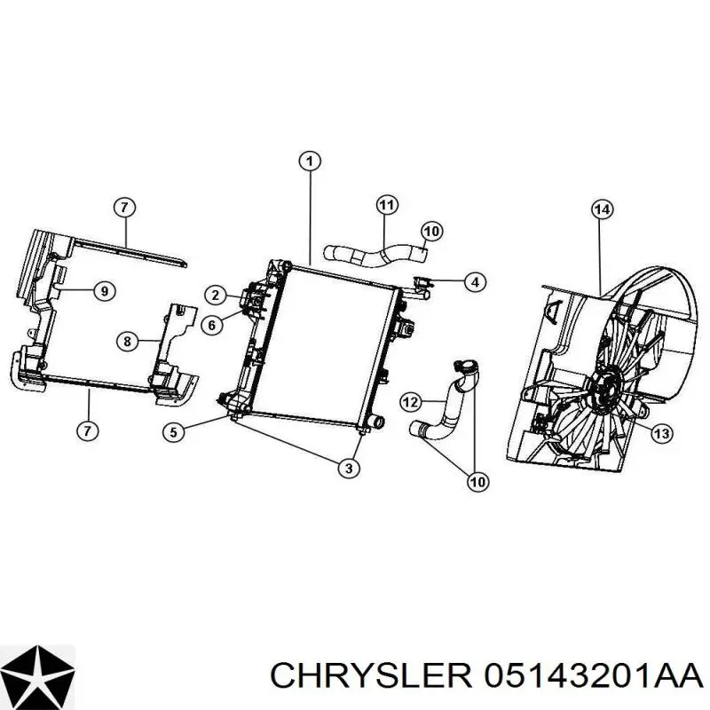Клапан управления гидроприводом вентилятора охлаждения на Jeep Grand Cherokee 