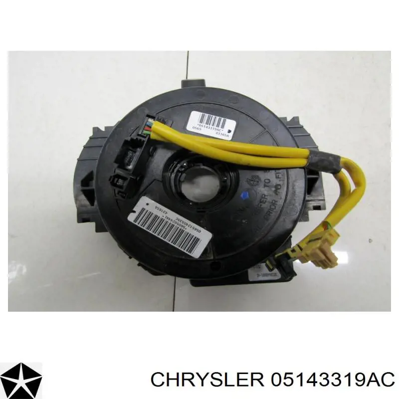 5143319AA Chrysler кольцо airbag контактное, шлейф руля