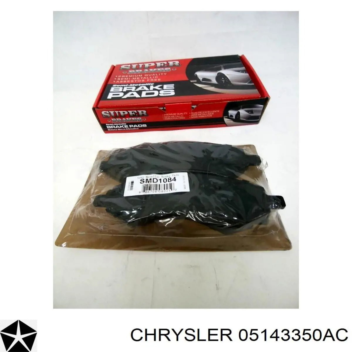 Колодки Chrysler 05143350AC цена, от 29.03 USD