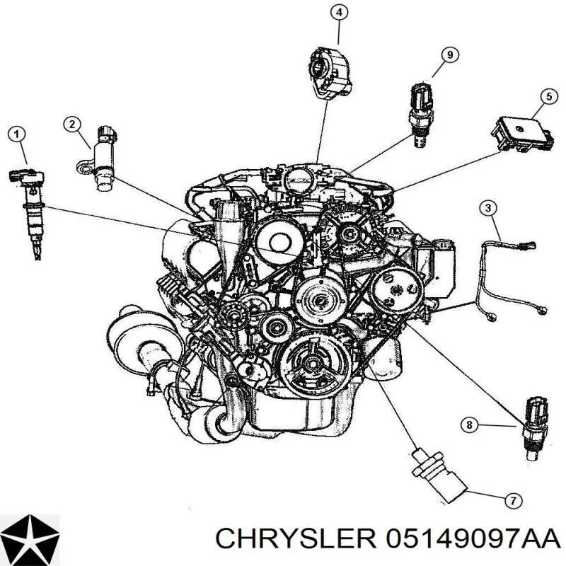 05149097AA Chrysler